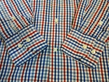 Рубашка клетка TOMMY HILFIGER коттон p-p 15-14.5(состояние нового), фото №8