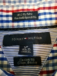 Рубашка клетка TOMMY HILFIGER коттон p-p 15-14.5(состояние нового), фото №10