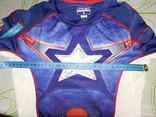 Рашгард Marvel Sandico Капитан Америка №b211, фото №4