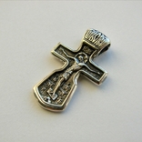 Православный серебряный (925) крест., фото №4
