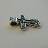 Православный серебряный (925) крест., фото №6