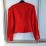 Жакет пиджак красный, фото №3