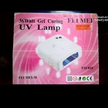 LED лампа для полимеризации гель-лака Fei Mei 36 FM 818, фото №2