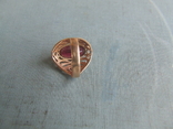 Золотое кольцо женское с рубином 583 проба 18 раз. вес 5.54 гр. 6МП Страна СССР, фото №7