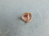 Золотое кольцо женское с рубином 583 проба 18 раз. вес 5.54 гр. 6МП Страна СССР, фото №8
