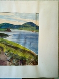 Картина 100х70 "Залив Лаврентия Чукотка" Худ. Грибок Д. К. 1985г, фото №8