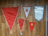 Pennants 5 pcs. USSR, photo number 3