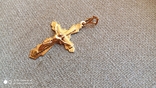Крестик золото 585., фото №3