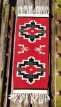 Шерстяной этнический карпатский коврик ручной работы, фото №4