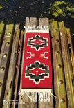 Шерстяной этнический карпатский коврик ручной работы, фото №6