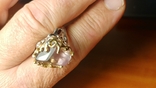 Серебряное кольцо с аметрином 18 размер, фото №6
