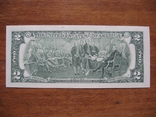 2 доллара с номером 1992-01-30, фото №3