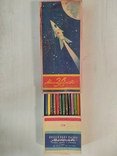 Карандаши в коробке Мистецтво 1972 (36 карандашей) новые, фото №7
