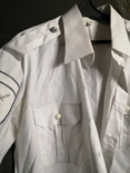 Рубашка парадная белая ВВ внутренние войска НГУ 22 бригада шеврон, фото №6