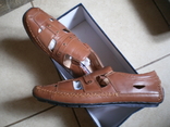 Стильные летние туфли - мокасины - сандалии от бренда goor, фото №3