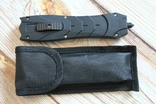 Нож-автомат с фронтальным выбросом bat black, фото №6