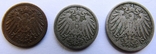 Германия, набор 1 пфенниг - 10 пфеннигов 1896 - 1906 гг., фото №3