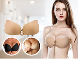 Силиконовый бюстгальтер невидимка Fly Bra Invisible Bra Флай Бра бежевый размер В, numer zdjęcia 4