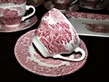 Чайный сервиз тарелки чайник сахарница молочник чашки блюдца поднос Wedgwood Англия, фото №8