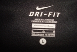 Nike Dri Fit оригинал Спортивная женская юбка шорты черная с белым M/L, photo number 5