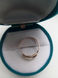 Золотое кольцо 1.5 грм., фото №6