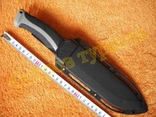 Охотничий туристический нож Columbia 1858B с ножнами 305 мм, фото №7