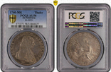 Австрия-Зальцбург 1 талер 1760-MK PCGS AU58, фото №2