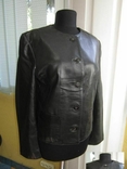 Женская лёгкая кожаная куртка Leather Sound. Германия. Лот 1026, фото №8