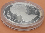 1 доллар, Канада, 1986 г., 100 лет городу Ванкувер, серебро 0.500, 23.32 гр., фото №3