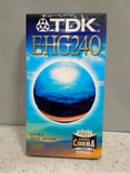 Видеокассета TDK EHG240 новая запечатанная, фото №2