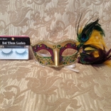 Карнавальна маска.Вінтаж,привезена зі штатів., фото №2
