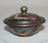 Небольшая шкатулка с росписью (бронза, Испания), фото №3