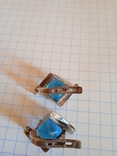 Гарнитур серебро с голубыми камнями, photo number 6