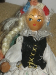 Кукла деревянная 19см в национальном костюме, фото №4