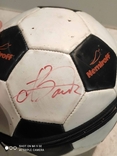 Мяч сувенирный с автографом, фото №2