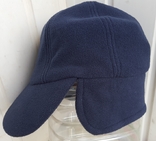 Кепка з захистом вух і потилиці navy fleece cap COOPERS 57, фото №2