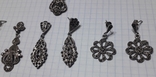 Women's earrings with stones, photo number 5