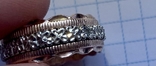 Золотое кольцо с 15 природными бриллиантами, фото №5
