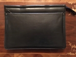 Briefcase black for documents. GDR, photo number 5