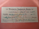 США чек 1941 г, фото №2