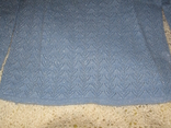 Мохеровый ажурный пуловер нарядный. Мохер-75%, лама-25%, фото №7