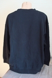 COS Шикарная теплая мужская толстовка начес черная большой размер, numer zdjęcia 5