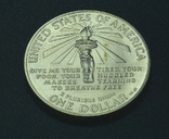 США 1 доллар, 1986 100 лет Статуе Свободы, фото №5