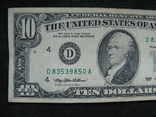 10 доларів США 1993рік ( D ), фото №4