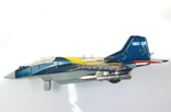 Инерционный металлический самолет Миг-29 звуковые и световые эффекты, фото №6