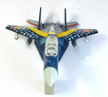 Инерционный металлический самолет Миг-29 звуковые и световые эффекты, фото №8