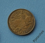Монако 50 франков 1950, фото №2
