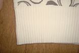 Ангора шерсть Красивый теплый женский свитер бело молочный мыс, фото №8