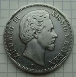 5 марок, 1875 год, Бавария,, фото №5
