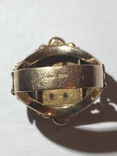 Золотое Кольцо Печатка Перстень 585 пробы 12.8 г. Ручная Работа сделано под заказ, фото №4